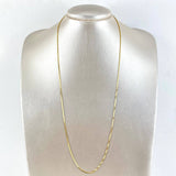 Cadena Veneciana 5.5gr / 60cm / 1.2mm Oro Amarillo +3