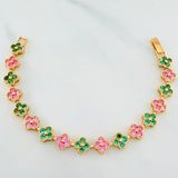Pulso Flores 12.9 g / 16.5 cm / 7.46 mm Oro Amarillo 18K