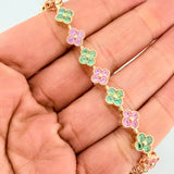 Pulso Flores 12.9 g / 16.5 cm / 7.46 mm Oro Amarillo 18K