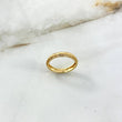 Anillo Churumbela Doble 2.2gr / T5 3/4 / Circones Blancos Oro Amarillo