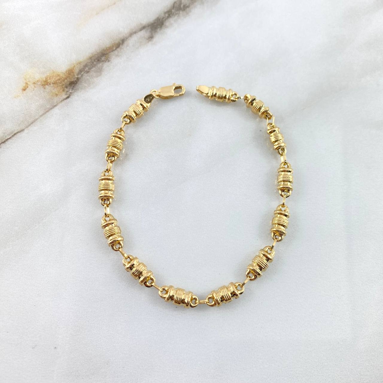 Pulso Barril 4.35gr / 19cm / 5mm Oro Amarillo *