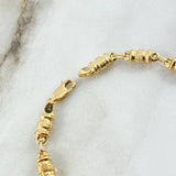 Pulso Barril 4.35gr / 19cm / 5mm Oro Amarillo *