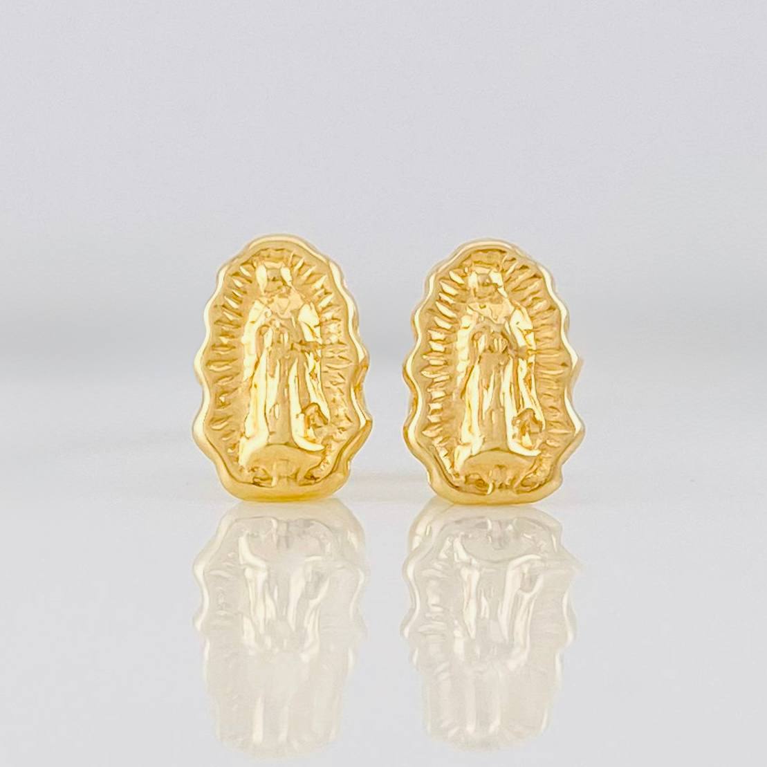 Topos Virgen de Guadalupe 0.85g / 10.3mm Oro Amarillo 18K