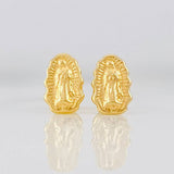 Topos Virgen de Guadalupe 0.85g / 10.3mm Oro Amarillo 18K
