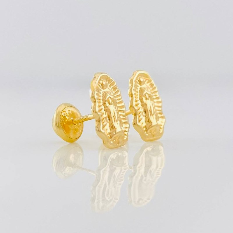 Topos Virgen de Guadalupe 0.85g / 10.3mm Oro Amarillo 18K