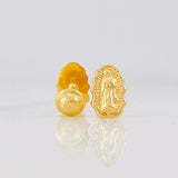 Topos Virgen de Guadalupe 0.85g / 10.3mm Oro Amarillo 18K