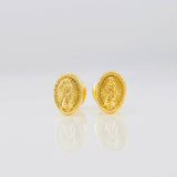 Topos Virgen de Guadalupe 0.65g / 7.2mm Oro Amarillo 18K