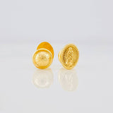 Topos Virgen de Guadalupe 0.65g / 7.2mm Oro Amarillo 18K