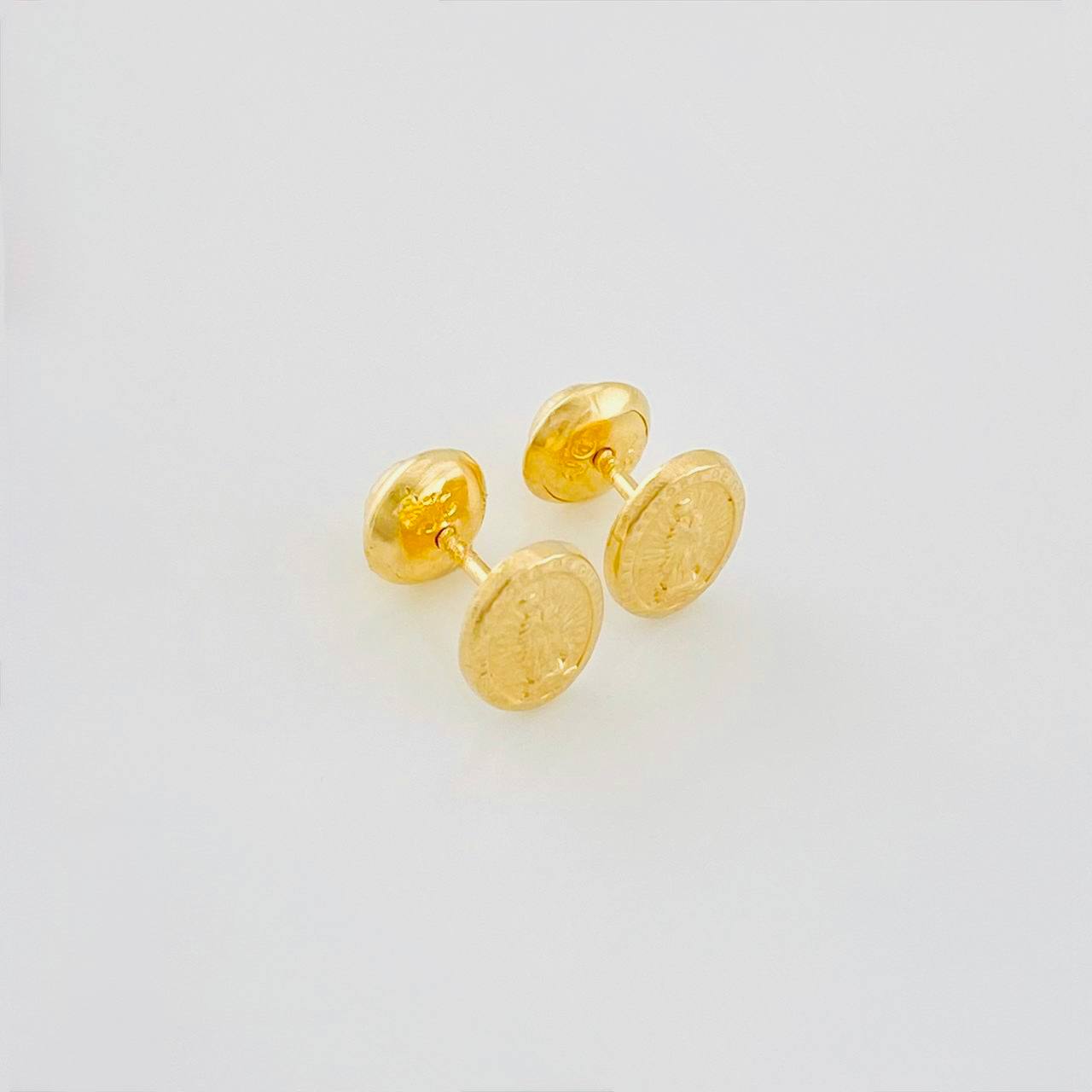 Topos Virgen de Guadalupe 0.65g / 7.2mm Oro Amarillo 18K