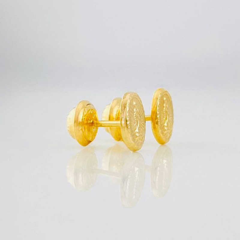 Topos Virgen de Guadalupe 0.8g / 8.2mm Oro Amarillo 18K