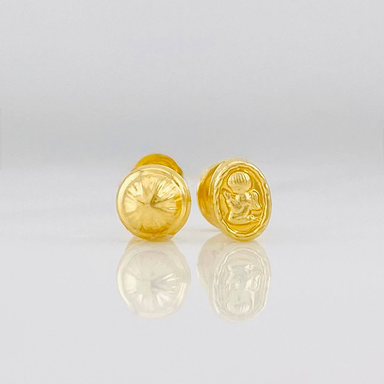 Topos Ángel de la Guarda 0.55g / 6.3mm Oro Amarillo 18K