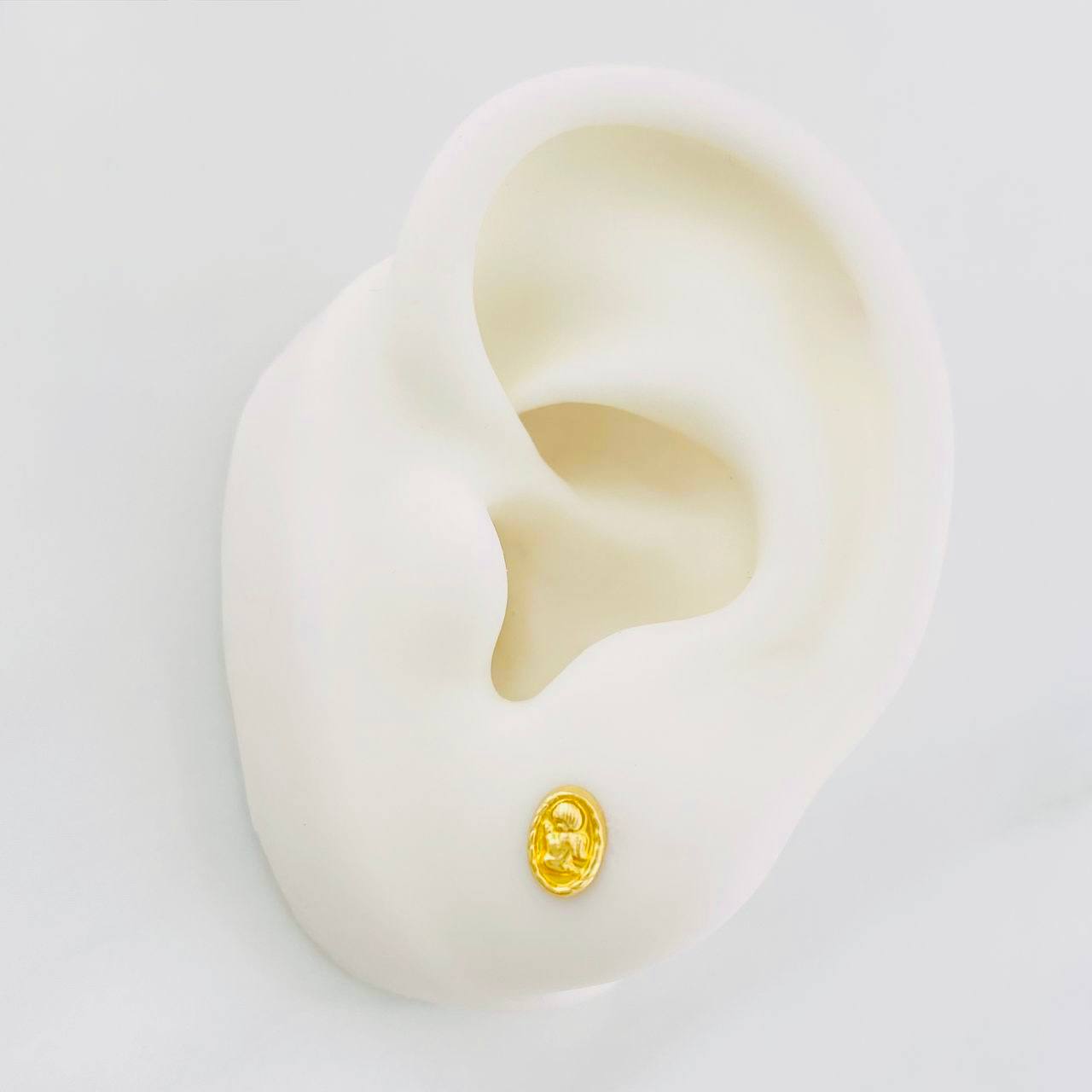 Topos Ángel de la Guarda 0.55g / 6.3mm Oro Amarillo 18K