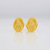 Topos Virgen del Carmen 0.75g / 8mm Oro Amarillo 18K