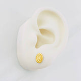 Topos Virgen del Carmen 0.75g / 8mm Oro Amarillo 18K