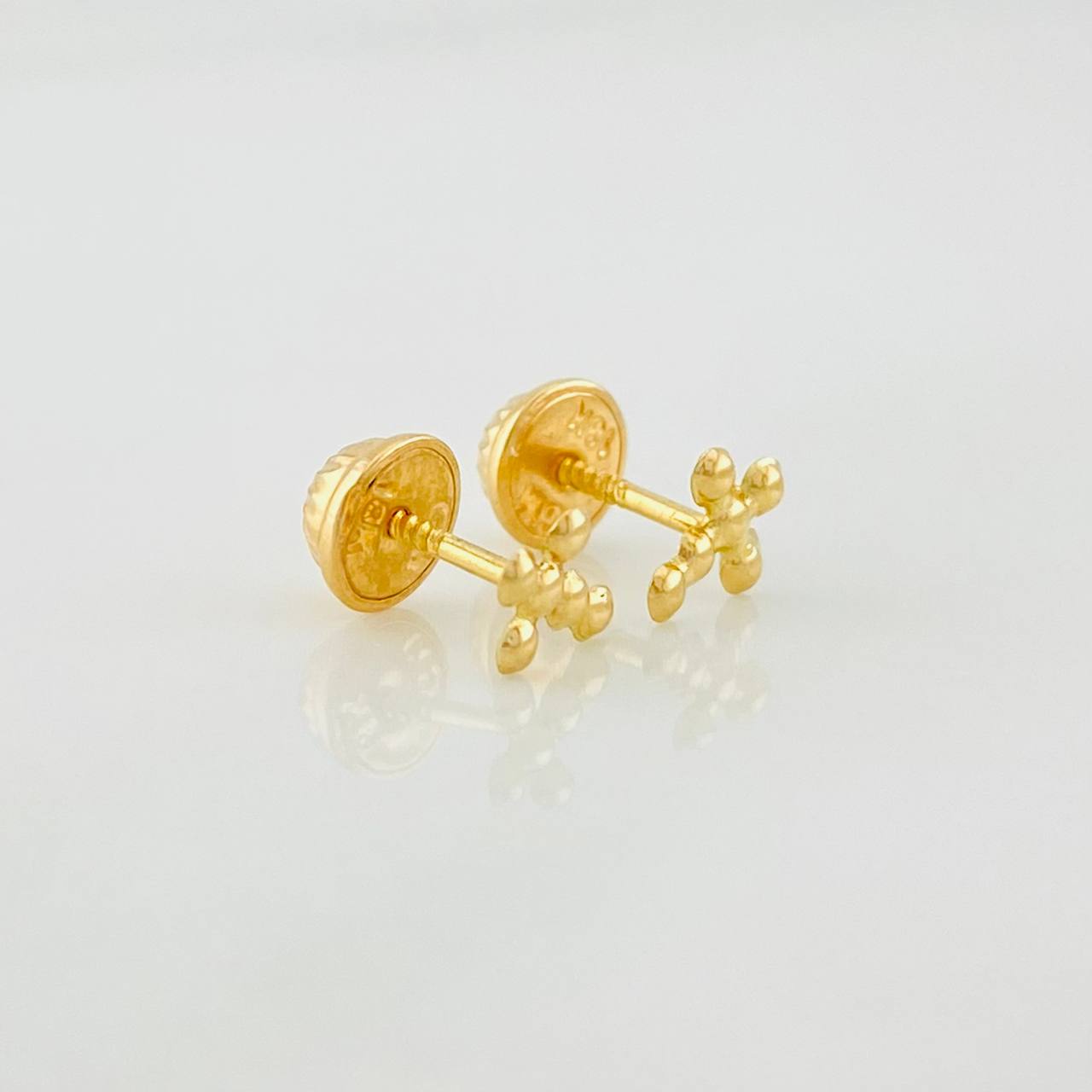 Topos Cruz 0.45g / 6.8mm Oro Amarillo 18K