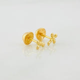 Topos Cruz 0.45g / 6.8mm Oro Amarillo 18K