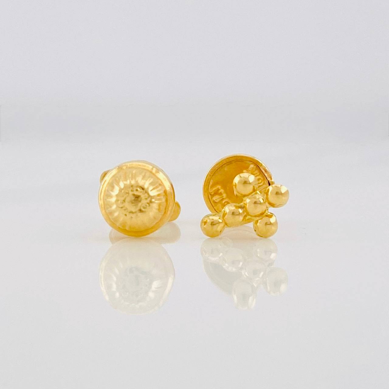 Topos Cruz 0.45g / 6.8mm Oro Amarillo 18K