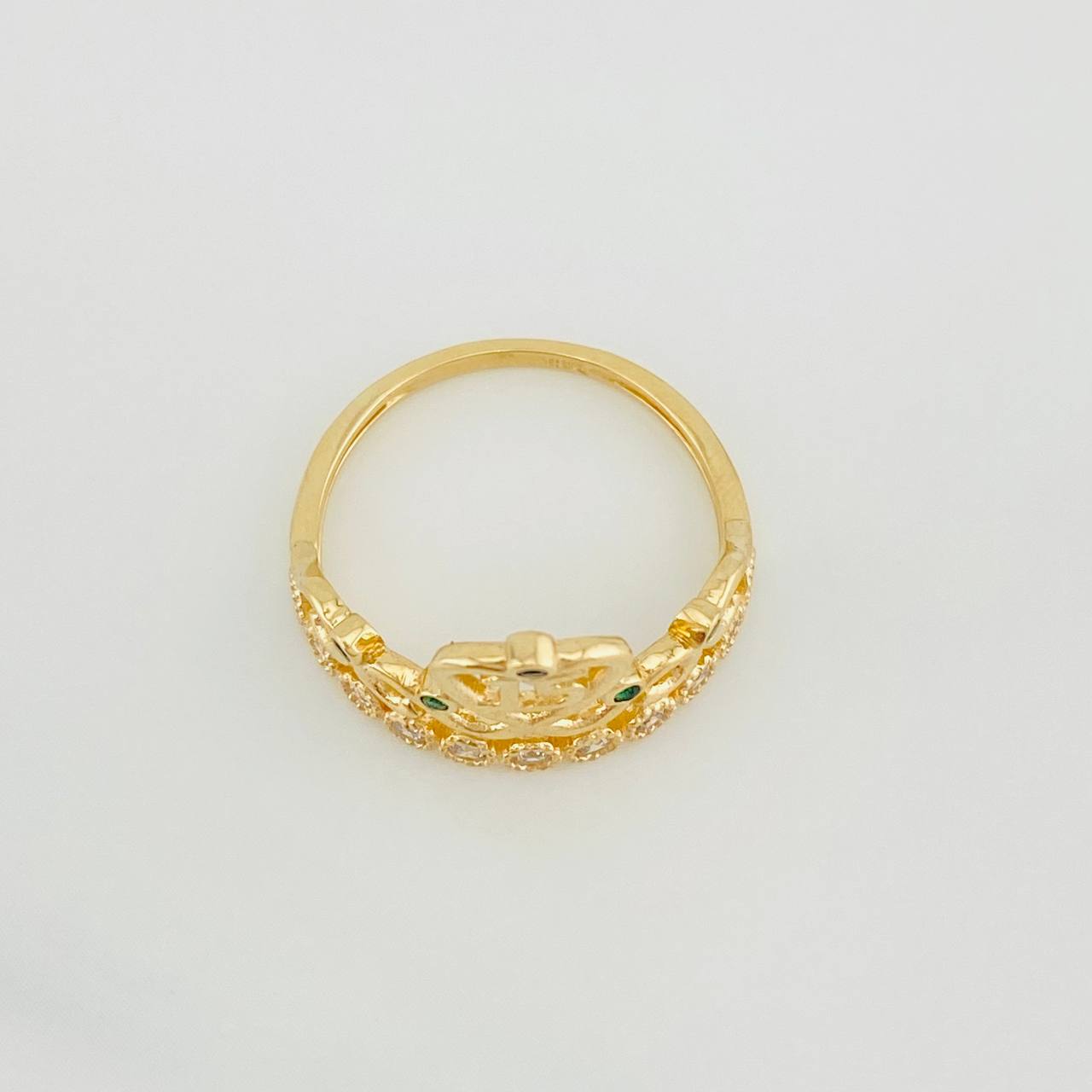 Anillo Corona 15´s 3g / T7 1/4 Oro Amarillo 18K