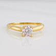 Anillo Solitario 1.6g / T5 3/4 Oro Amarillo 18K