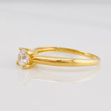 Anillo Solitario 1.6g / T5 3/4 Oro Amarillo 18K