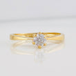 Anillo Solitario 1.9g / T6 3/4 Oro Amarillo 18K