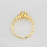 Anillo Solitario Churumbela 2.6g / T6 1/2 Oro Amarillo 18K