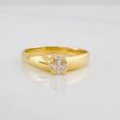 Anillo Solitario 2.25g / T5 1/2 Oro Amarillo 18K