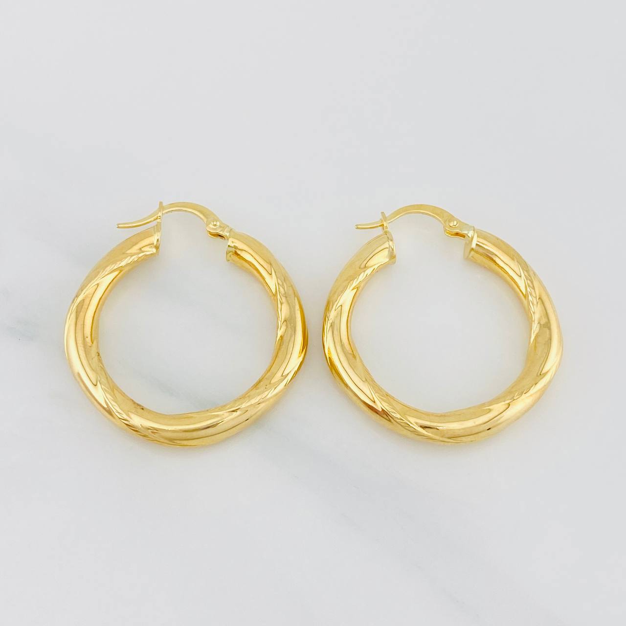 Candongas Lidia 3.9g / 3.1cm Oro Amarillo 18K