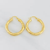 Candongas Lidia 3.9g / 3.1cm Oro Amarillo 18K