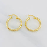 Candongas Lary 2.55g / 2.3cm Oro Amarillo 18K