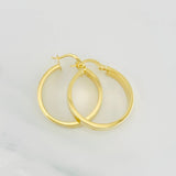 Candongas Tornillo 3.3g / 2.8cm Oro Amarillo 18K