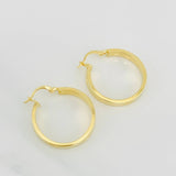 Candongas Tornillo 3.3g / 2.8cm Oro Amarillo 18K