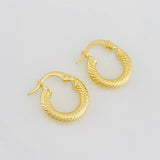 Candongas Raquel 1.7g / 1.6cm Oro Amarillo 18K