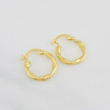 Candongas Mai 1.15g / 1.7cm Oro Amarillo 18K