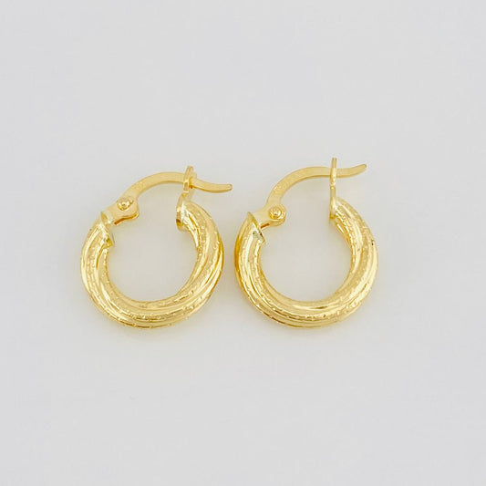 Candongas Lola 1.45g / 1.6cm Oro Amarillo 18K