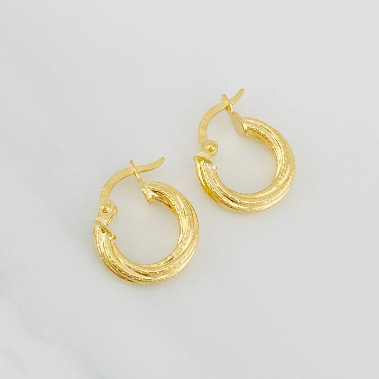 Candongas Lola 1.45g / 1.6cm Oro Amarillo 18K
