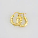 Candongas Lola 1.45g / 1.6cm Oro Amarillo 18K