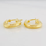 Candongas Lola 1.45g / 1.6cm Oro Amarillo 18K
