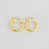 Candongas Mary 1.35g / 1.5cm Oro Amarillo 18K