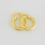 Candongas Mary 1.35g / 1.5cm Oro Amarillo 18K