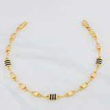Pulso Rustico Barril 5.8g / 21.7cm / 5.1mm Oro Amarillo 18K