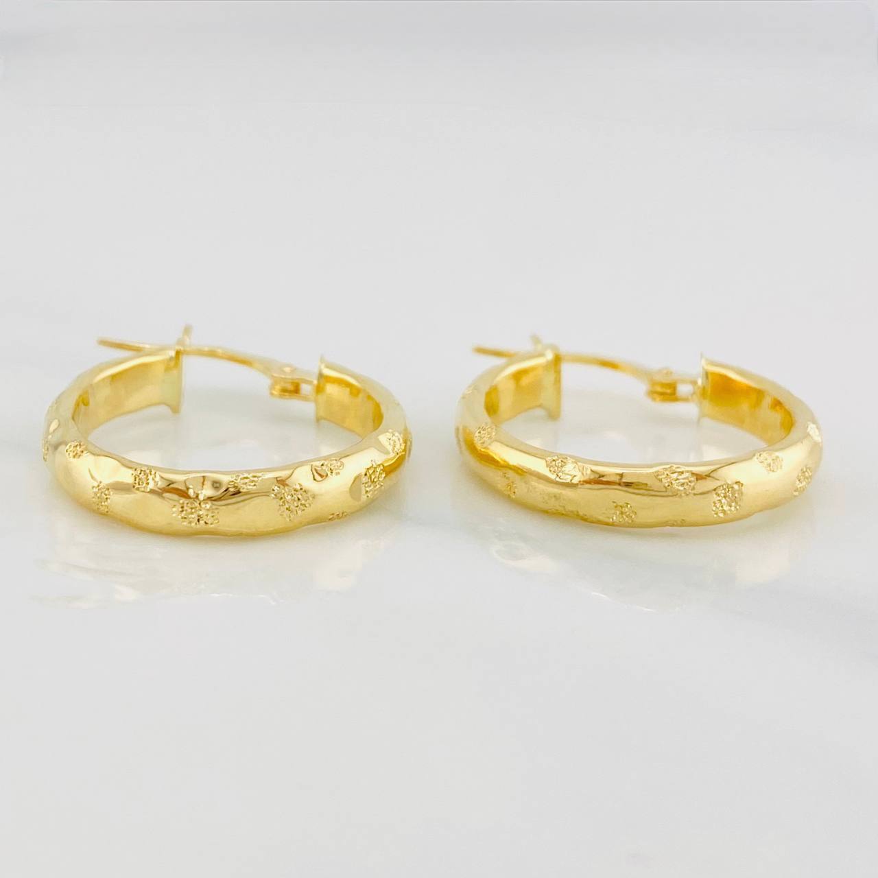 Candongas Lary 2.55g / 2.3cm Oro Amarillo 18K