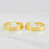 Candongas Tornillo 3.3g / 2.8cm Oro Amarillo 18K