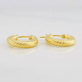 Candongas Raquel 1.7g / 1.6cm Oro Amarillo 18K