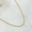 Cadena Aro Seguido 2gr / 50cm / +3 Oro 18K ©