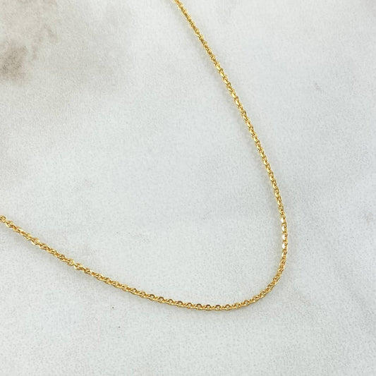 Cadena Aro Seguido 2gr / 50cm / +3 Oro 18K ©
