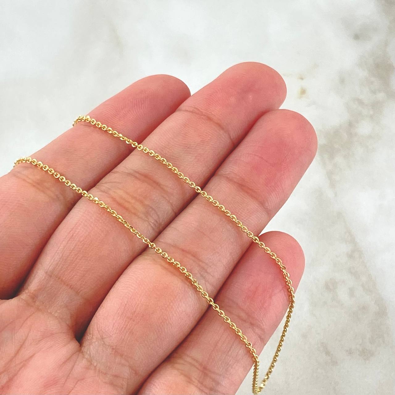 Cadena Aro Seguido 2gr / 50cm / +3 Oro 18K ©