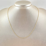 Cadena Aro Seguido 2.05gr / 50cm / +3 Oro 18K