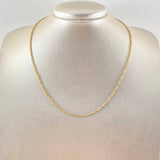 Cadena Singapur 3.05gr / 45cm / +3 Oro 18K