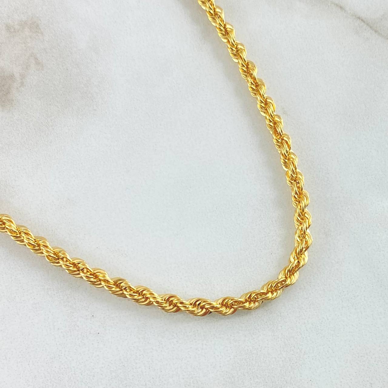 Cadena Lazo 8.15gr / 60cm / +3 Oro 18K ©